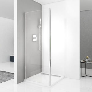 Parete laterale fissa box doccia SGL-3005F 90×190 cm, vetro trasparente 6 mm